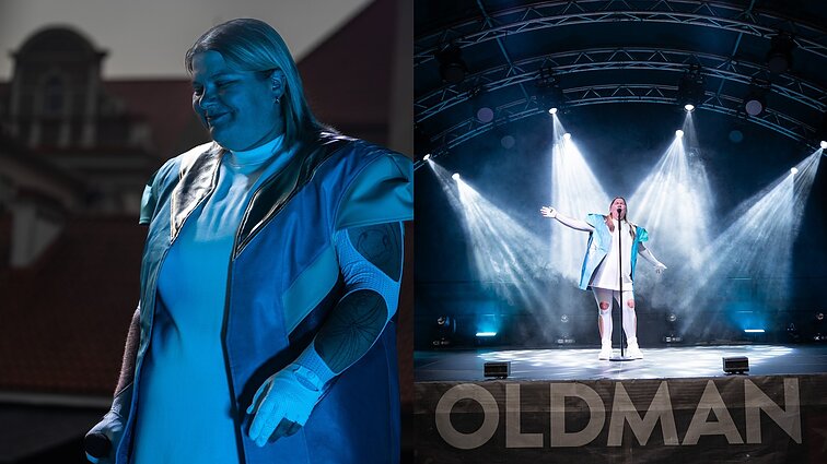 Rūtos MUR koncerto akimirka