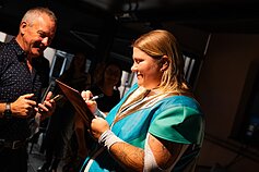 Rūtos MUR koncerto akimirka