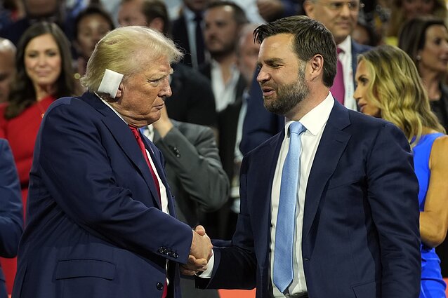 Donald Trump and J. D. Vance Donald Trump and J. D. Vance