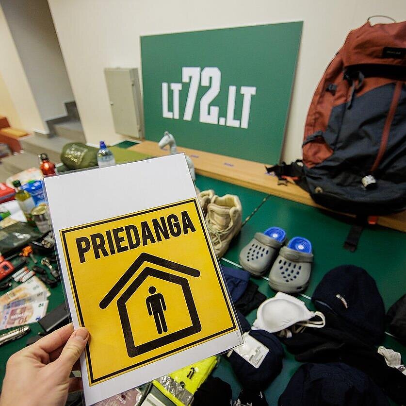 Priedanga karo, branduolinės avarijos atveju , D. Umbraso / LRT nuotr.