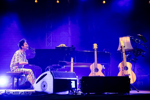 Jacobo Collier koncerto akimirka Jacobo Collier koncerto akimirka
