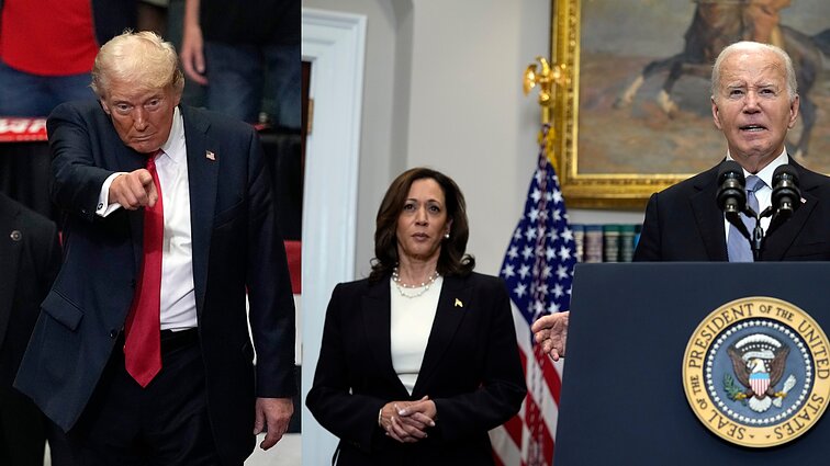 Įvertino galimą Harris kandidatūrą: tai bus milžiniškas iššūkis Trumpui ir jo kampanijai