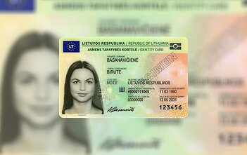 Nuo trečiadienio elektroniniam parašui reikės naujo pavyzdžio asmens tapatybės kortelės