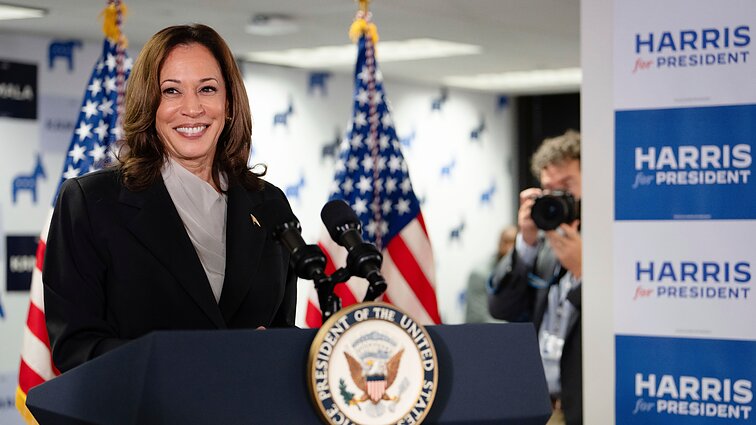 Intriga ne ar ji, o kas su ja: Harris laukia sprendimas dėl galimo viceprezidento