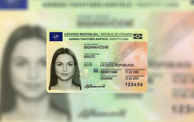 Teks gamintis naujas tapatybės korteles: el. parašas – tik su naujais dokumentais