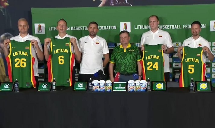 LKF palydėjo 3x3 vyrų krepšinio rinktinę į Paryžiaus olimpines žaidynes