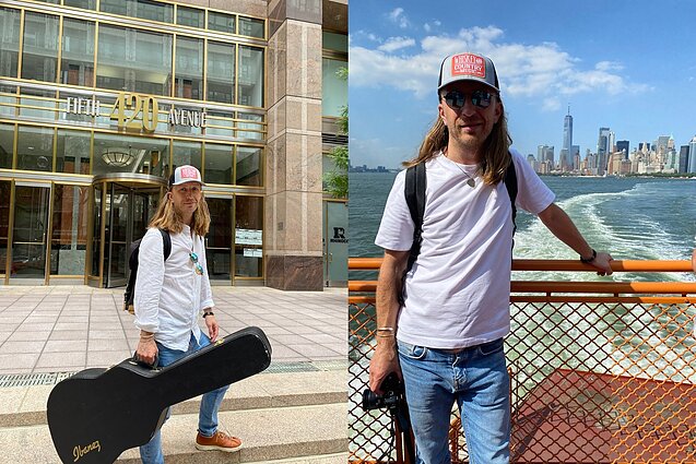 Robertas Semeniukas Niujorke