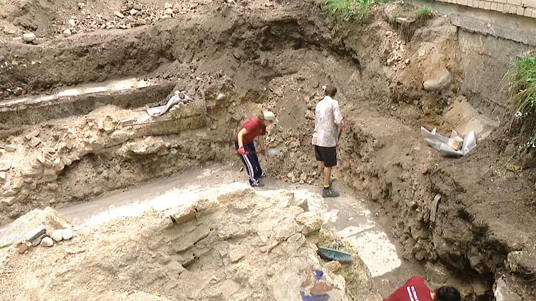 Archeologai tęsia tyrimus, siekdami daugiau sužinoti apie Didžiąją Vilniaus sinagogą
