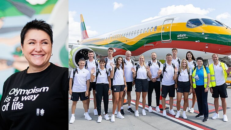 LTOK prezidentė kviečia palaikyti Lietuvos olimpiečius: net jei nebūtų pirmi, jie – elitų elitas