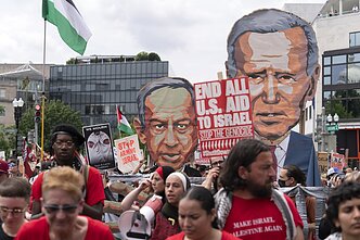Protestas už Palestiną Vašingtone