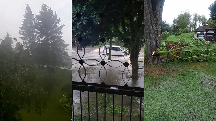 Sekmadienį Lietuvoje siaučia audra