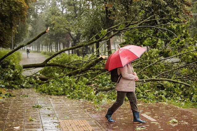 Storm in Vilnius