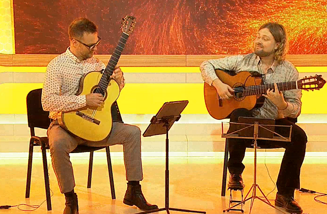 Kristupo festivalyje – spalvingas gitaristų Stumbro ir Ruebenso dueto debiutas