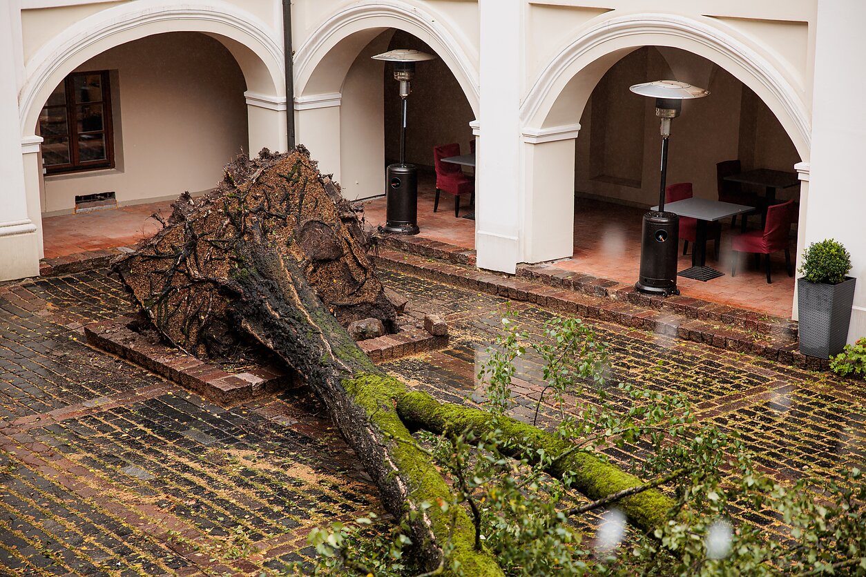 Storm in Vilnius
