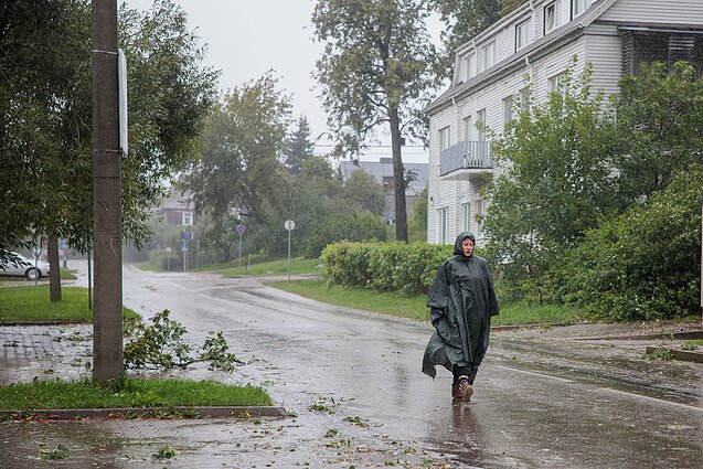 Storm in Vilnius