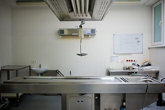 Autopsijos patalpa morge