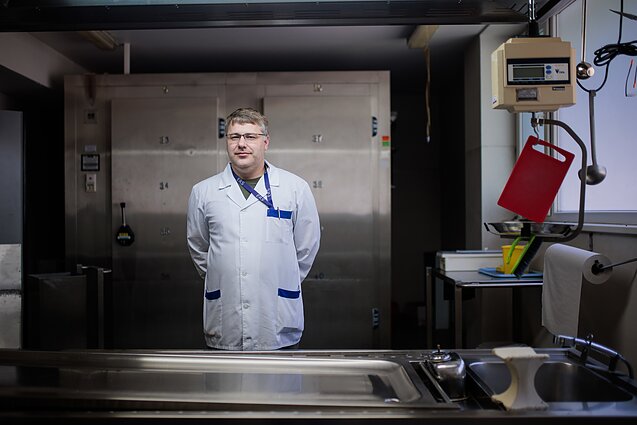 Teismo medicinos ekspertas Ovidijus Petkelis