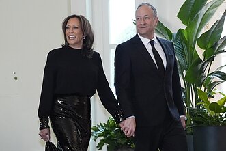 Kamala Harris ir Douglasas Emhoffas