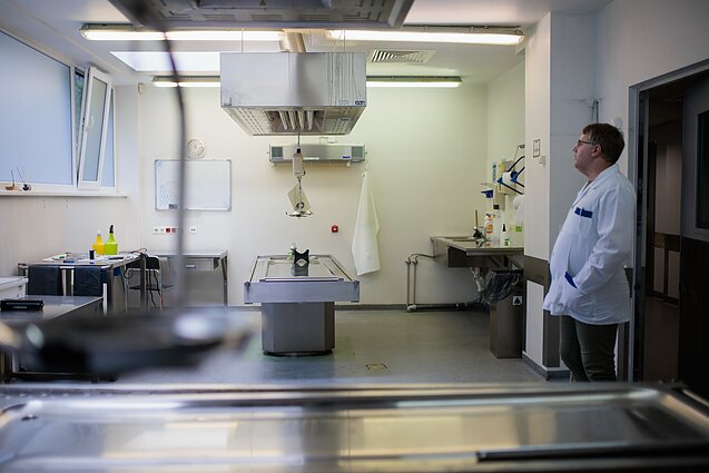 Autopsijos patalpa morge