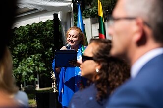 Panerių memoriale minima Tarptautinė romų genocido diena