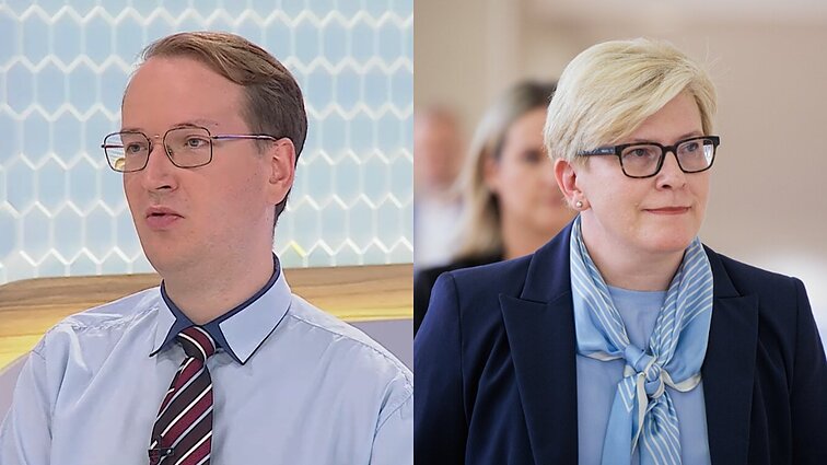Šimonytės poziciją komentavęs politologas: net iš kūno kalbos matosi – jai nėra paprasta