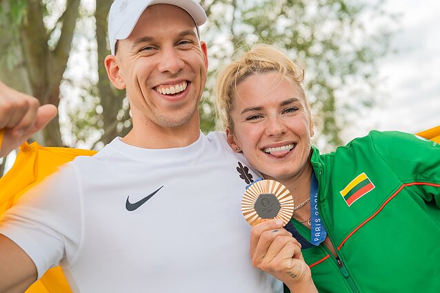 Simonas Maldonis ir Viktorija Senkutė