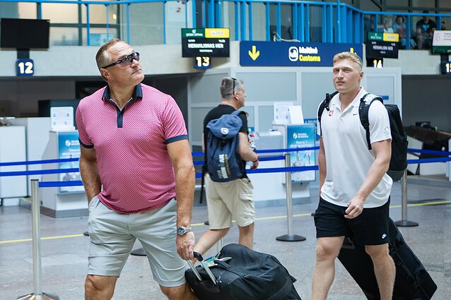 Virgilijus Alekna ir Mykolas Alekna Virgilijus Alekna ir Mykolas Alekna
