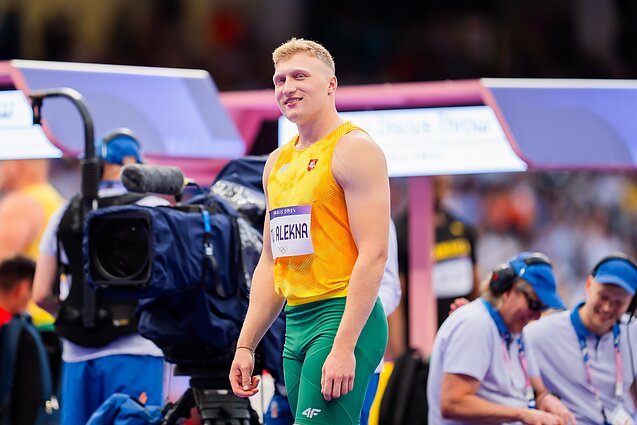 Disko metimo rungties finalas: Mykolas Alekna ir Andrius Gudžius