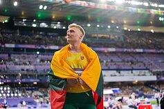 Disko metimo rungties finalas: Mykolas Alekna ir Andrius Gudžius