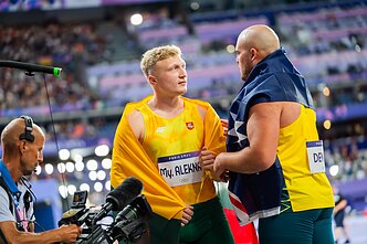 Disko metimo rungties finalas: Mykolas Alekna ir Andrius Gudžius