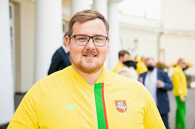 Palaikymu besidžiaugiantis paralimpietis Andrius Skuja: tikiuosi pasiekti savo piką