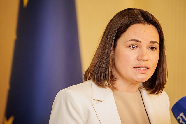 Ketverius metus opoziciją telkianti Cichanouskaja: žinau, kad baltarusiai mane palaiko