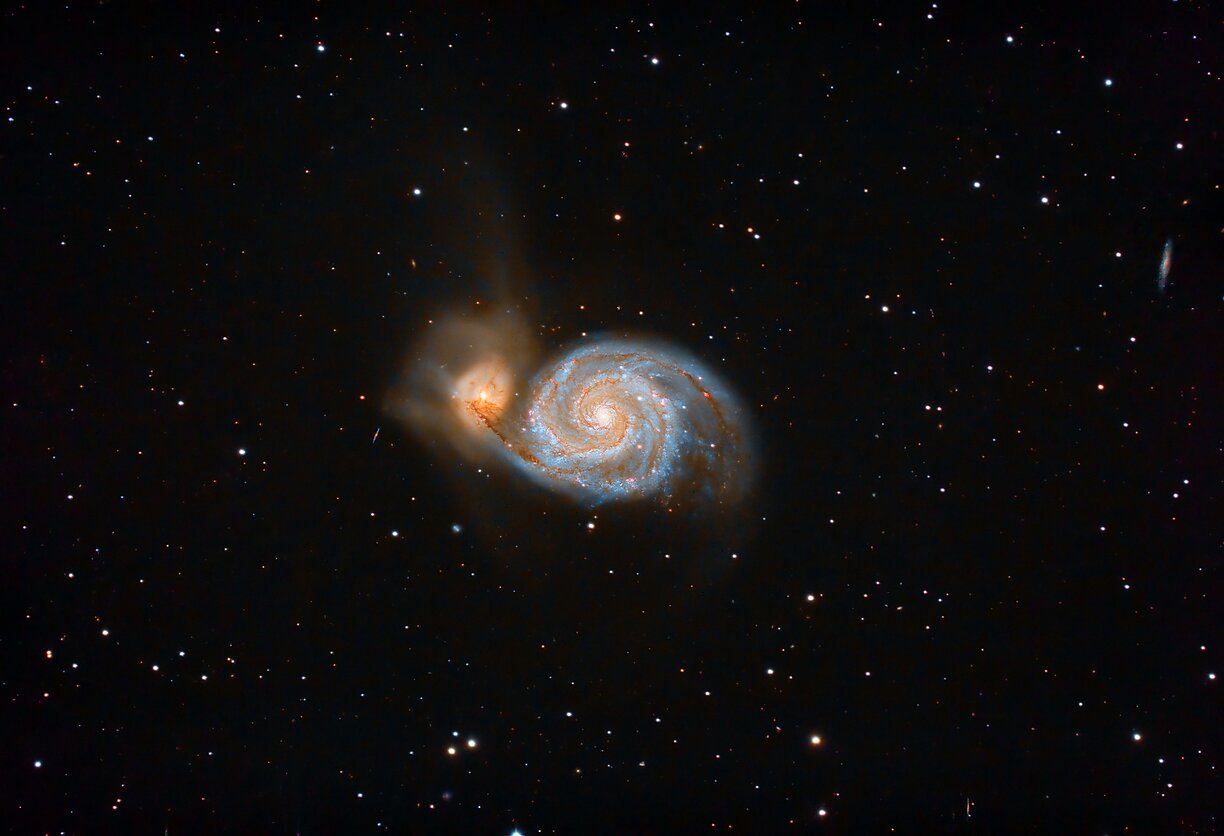 M51 galaktika