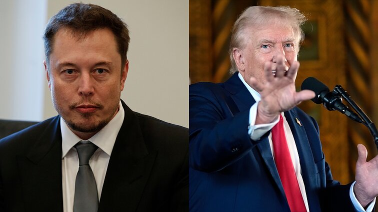 Muskas techninius nesklandumus per Trumpo interviu vadina kibernetine ataka