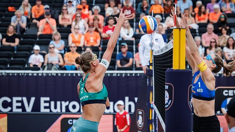 Nyderlanduose tęsiasi Europos paplūdimio tinklinio čempionatas