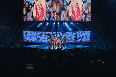 Natalijos Bunkės koncerto akimirka