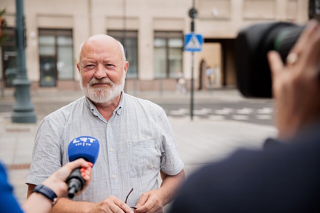 Gentvilas apie Landsbergio atsitraukimą: priskaldėme malkų, dabar turime rezultatą