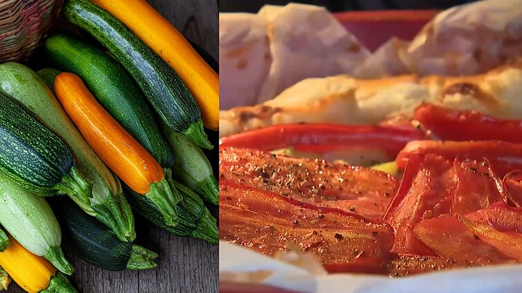 Maloni staigmena ant stalo: cukinijų pyrago receptas