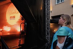 Rūtos MUR koncerto akimirka
