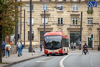 Nauji troleibusai Vilniuje