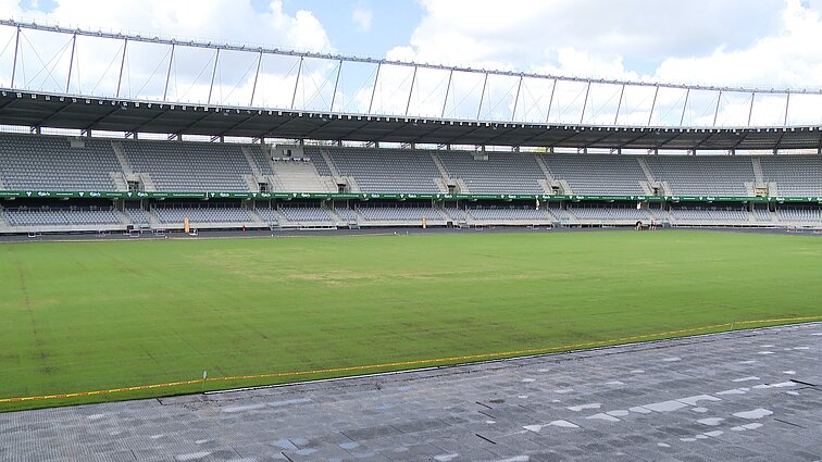 Prasta vejos būklė Kauno stadione LFF verčia galvoti ir apie planą B: „Laukiame su nerimu“