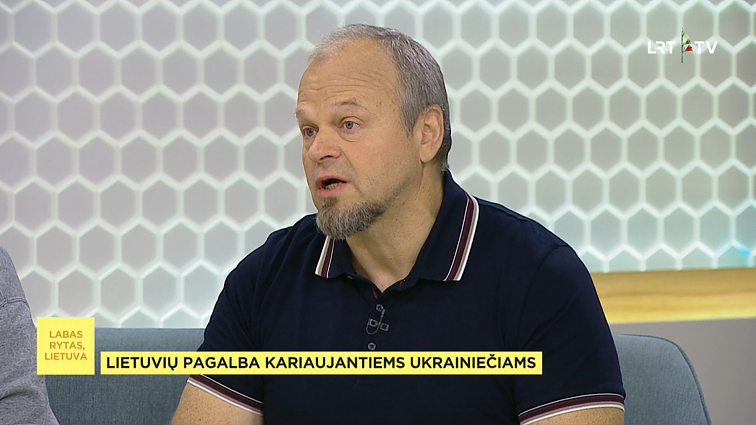 Ukrainoje savanoriavęs karo medikas Gytis 