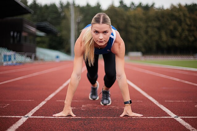Sprinterė Lukrecija Sabaitytė