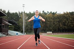 Sprinterė Lukrecija Sabaitytė