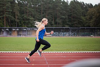 Sprinterė Lukrecija Sabaitytė