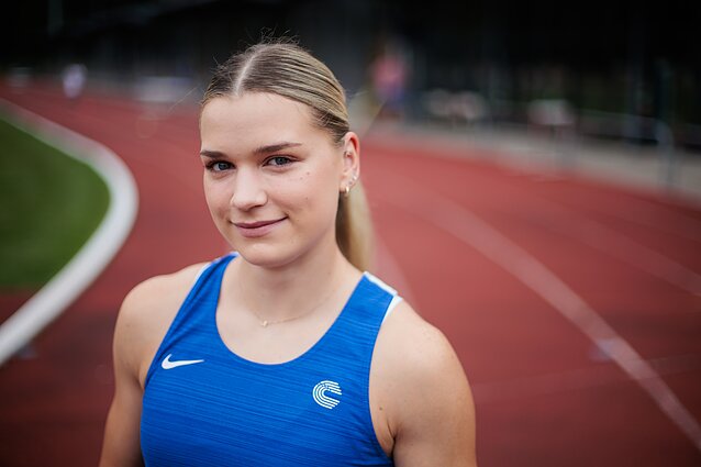 Sprinterė Lukrecija Sabaitytė