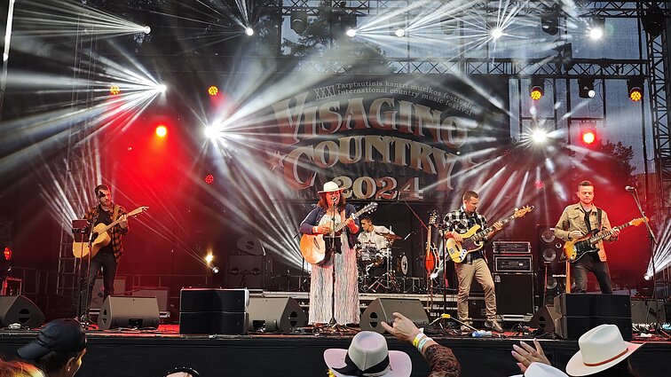 Festivalio „Visagino country“ akimirka