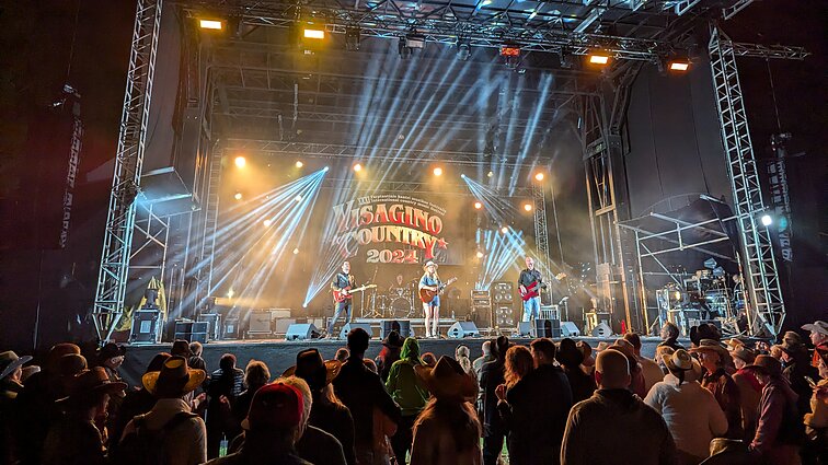 Festivalio „Visagino country“ akimirka