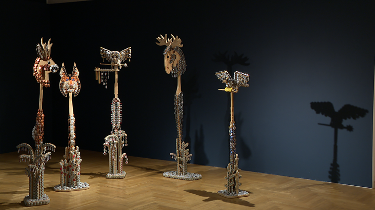 Menininkė Cininas australiškus instrumentus kuria pagal baltiškos tautosakos motyvus