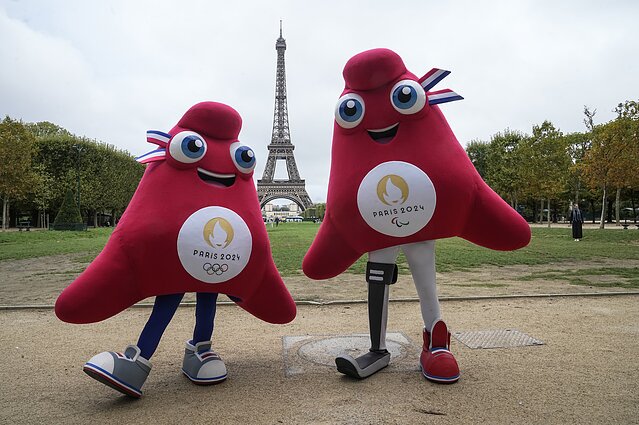Mascots for the 2024 Olympic and Paralympic Games